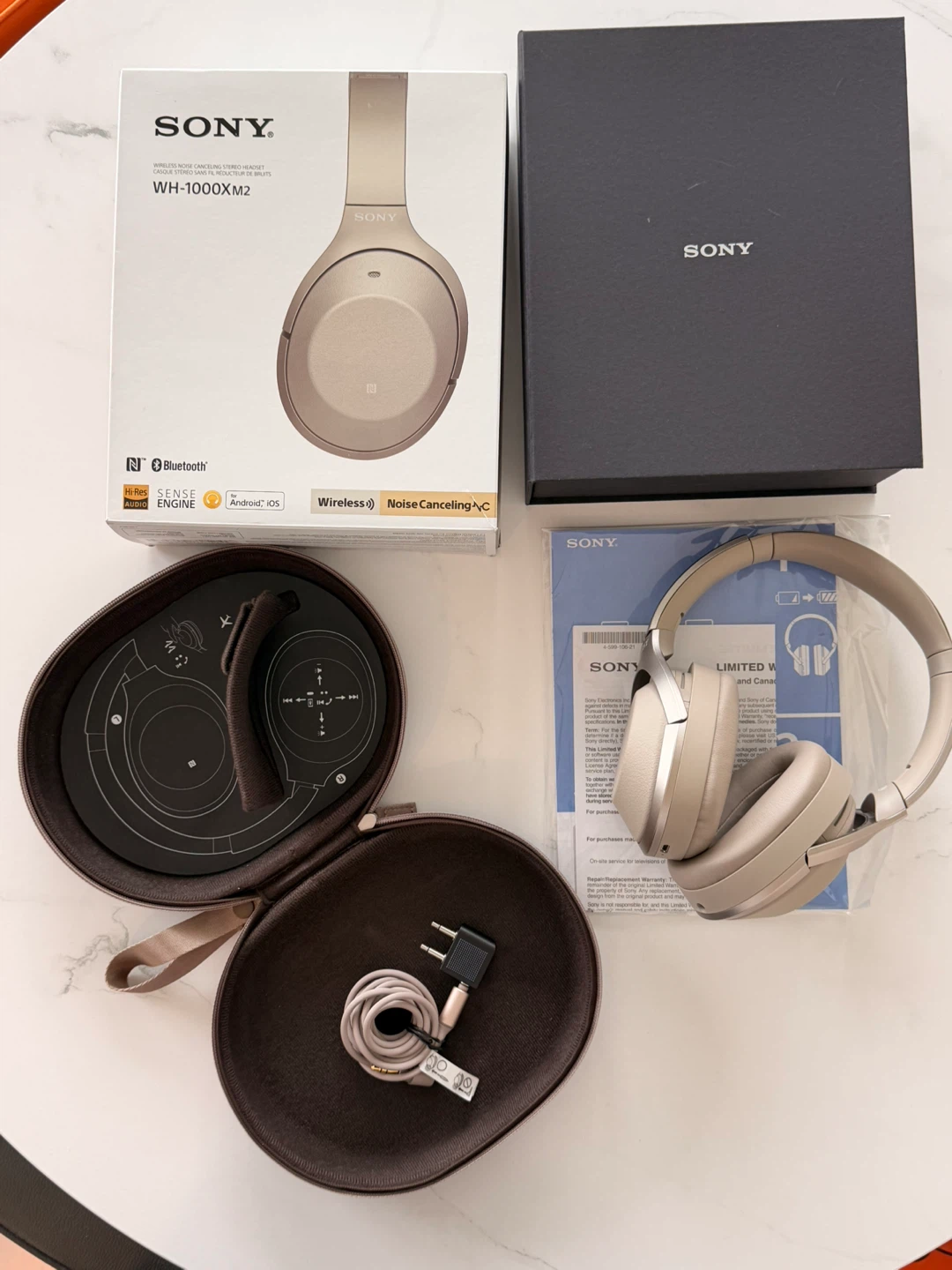 Sony WH-1000XM2 Wireless Noise Canceling Headphones