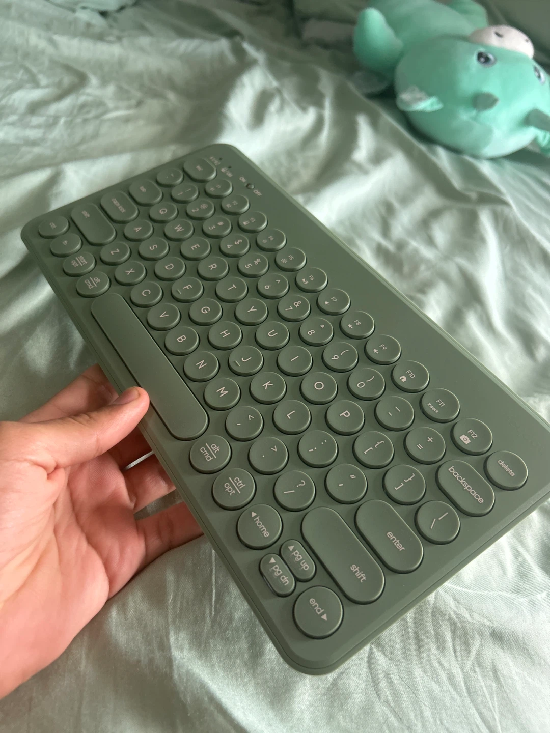 Green Wireless Bluetooth Keyboard