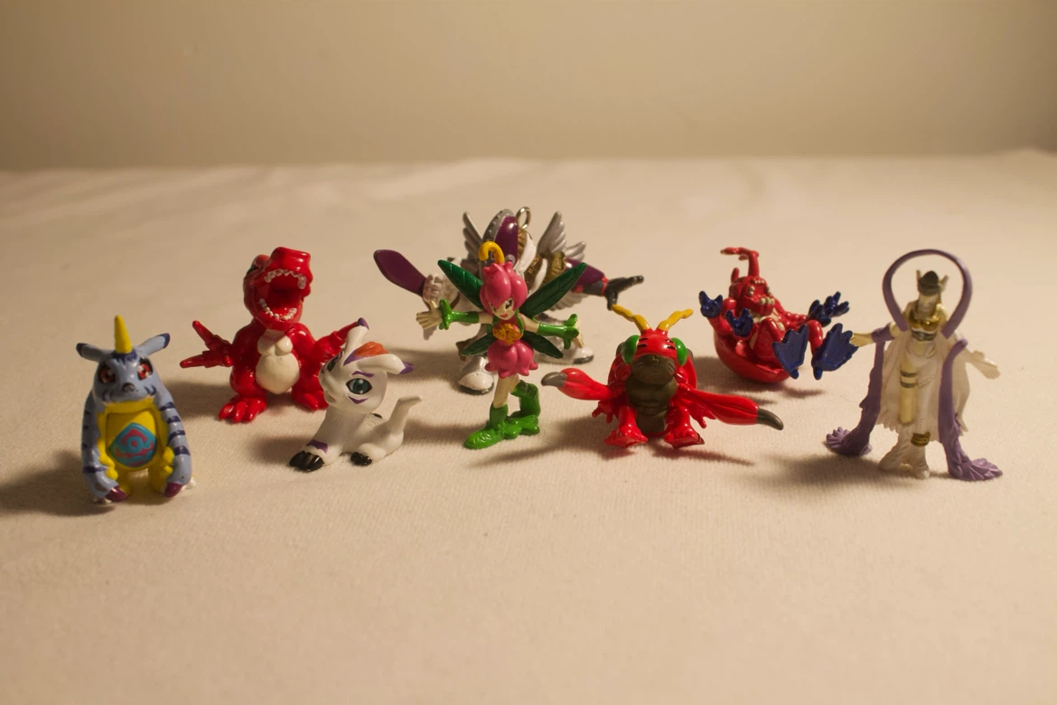 Vintage Digimon Figures (1990-2000s)