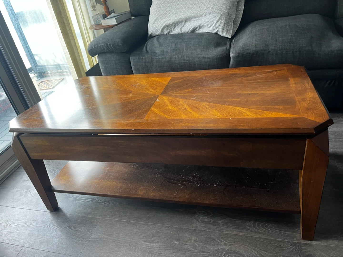 Wooden Coffee Table - photo 3