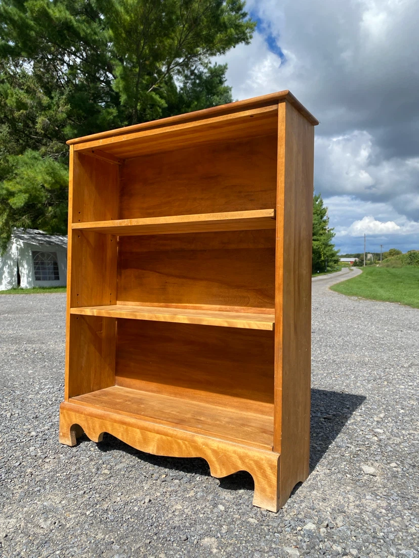 Vintage Walnut Bookcase / Display Shelf (CAN DELIVER) - photo 4