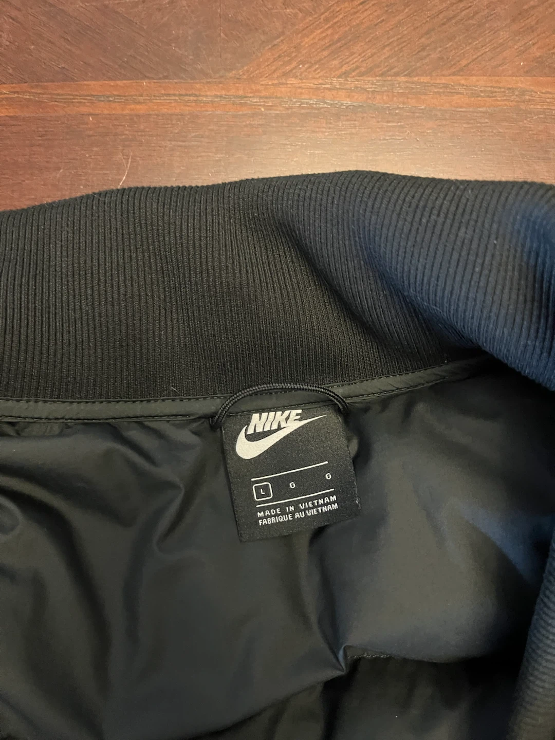 Nike Down Bomber Jacket - Black - Large - photo 4