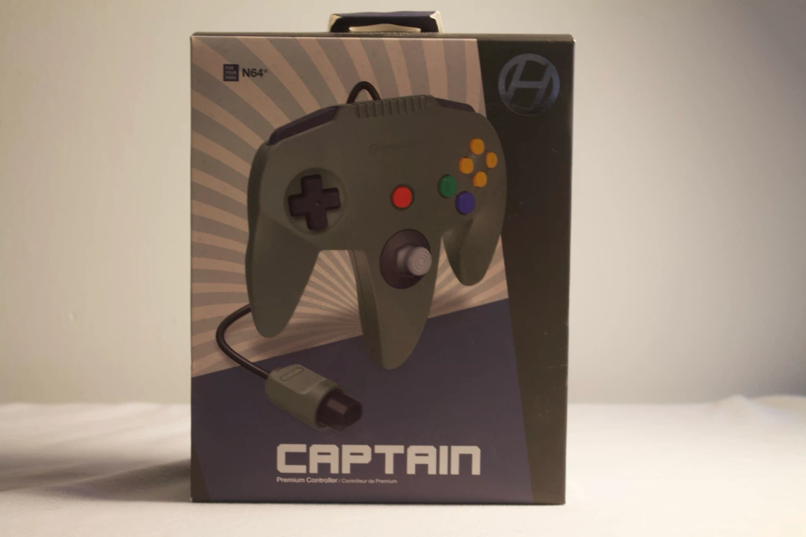Captain Brand Nintendo 64 Controller in Box