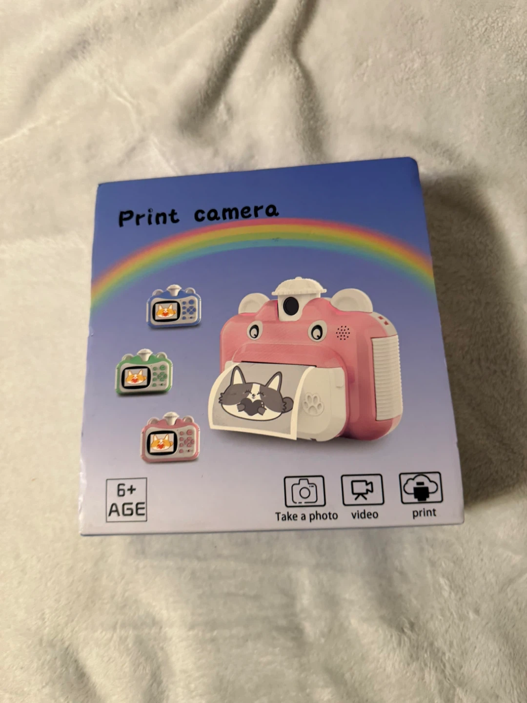 Pink Print Camera for Kids - photo 2