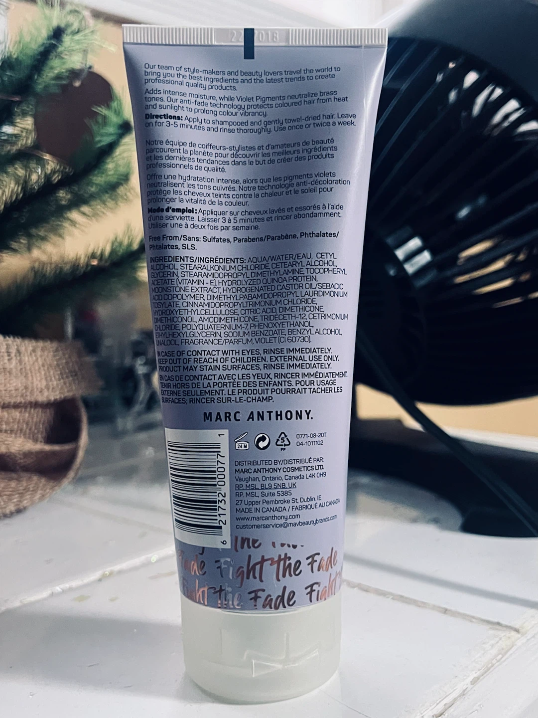 Marc Anthony Complete Colour Care Purple Mask - photo 3
