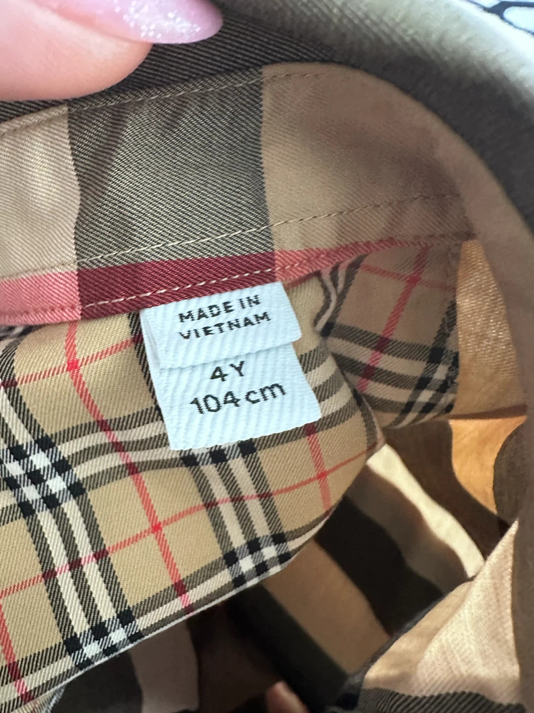 Burberry Kids Check Short Sleeve Shirt - photo 4