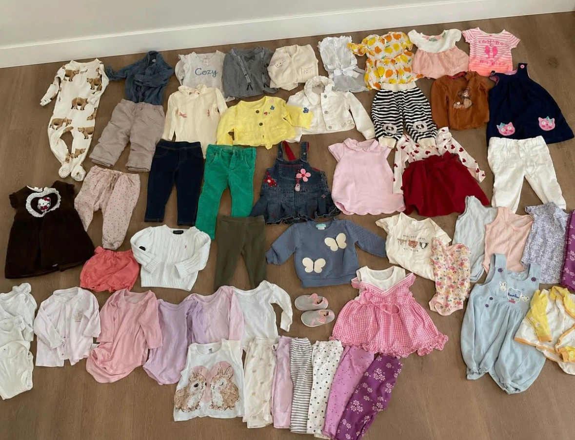 Assorted Baby Girl Clothing Bundle
