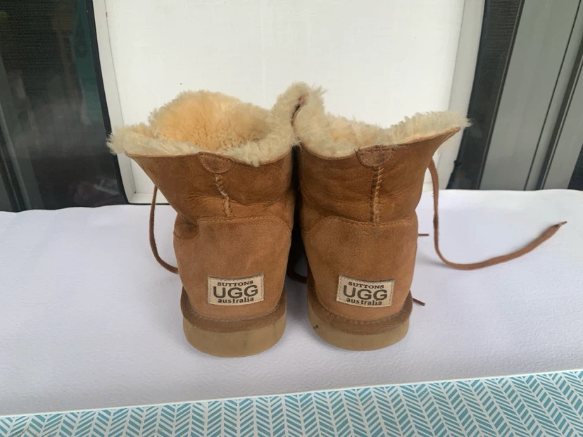 Suttons UGG Australia Tan Suede Boots - photo 2