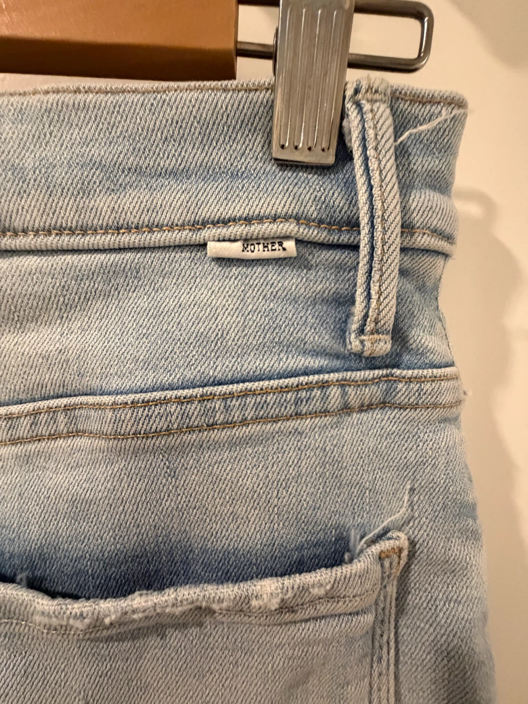 MOTHER The Pencil Pusher Denim Skirt - photo 5