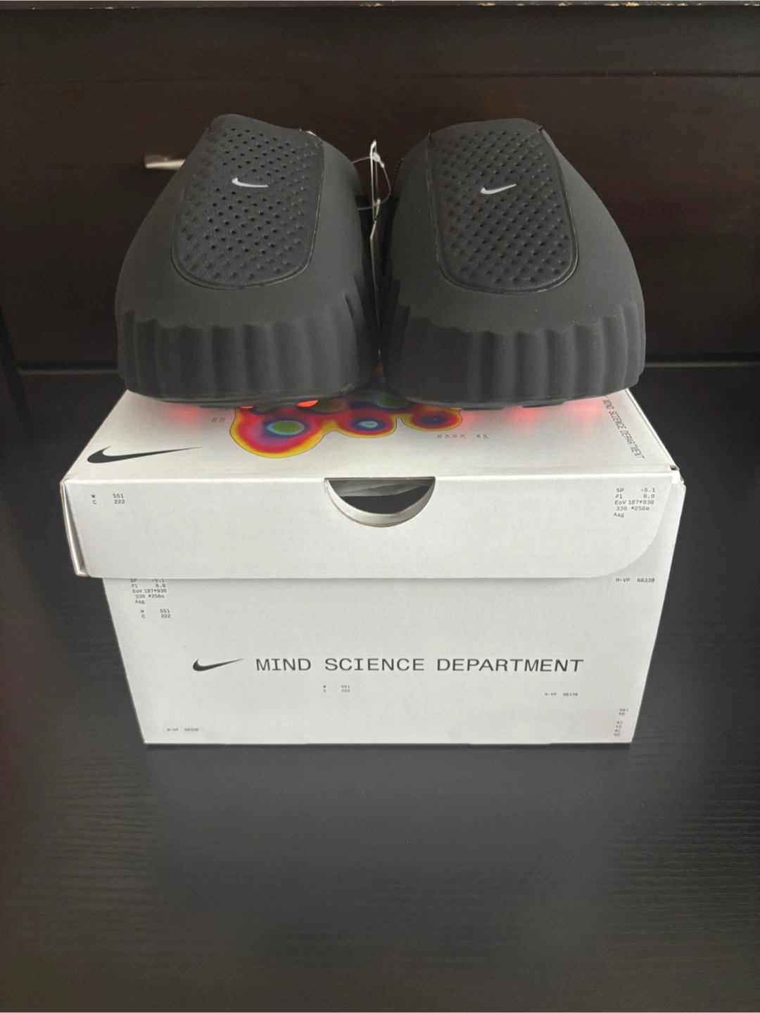 Nike Mind 001 Slide Black Chrome size 10 Men’s/11 Women’s - photo 5