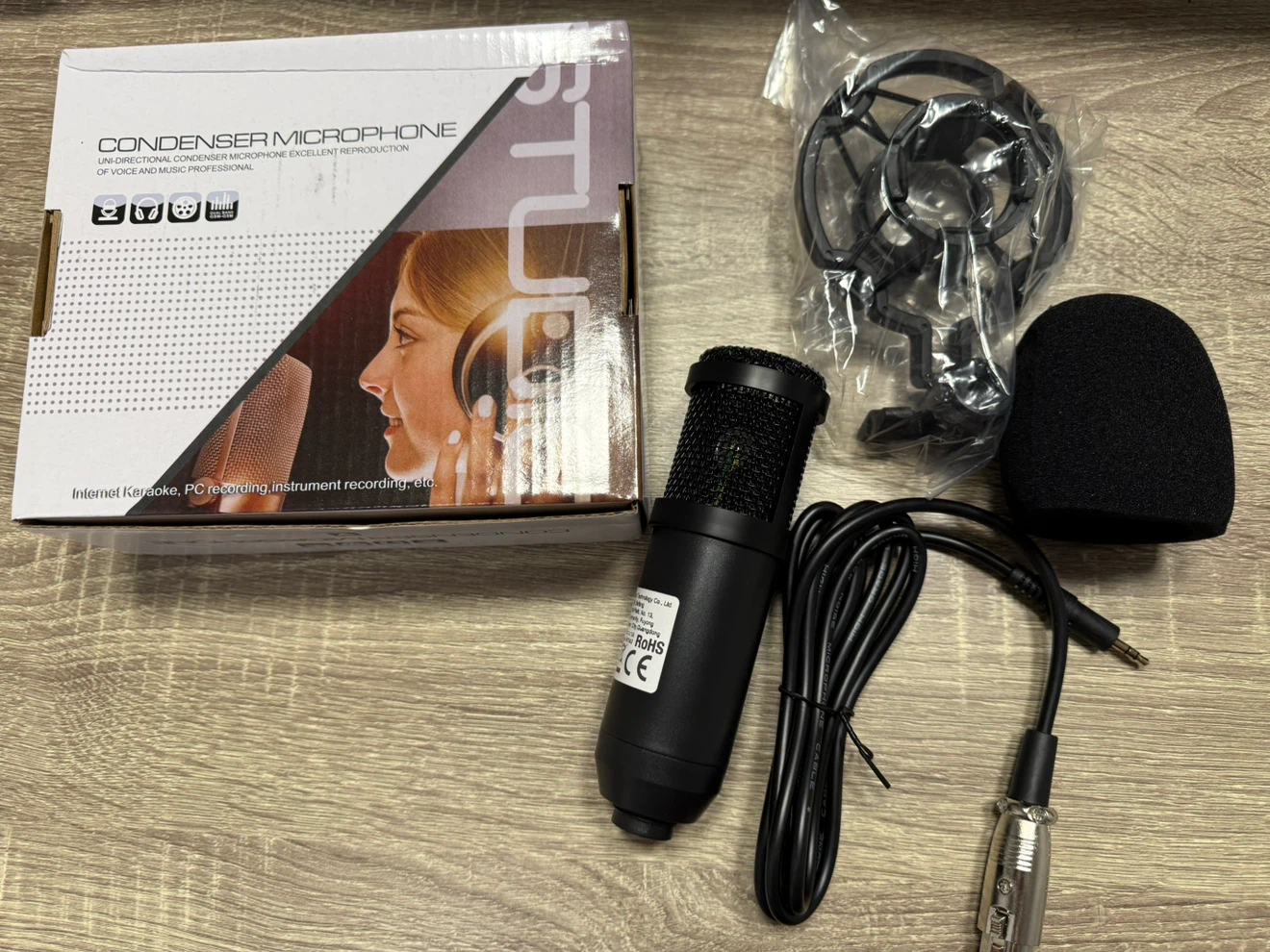 Professional Mixer and Condenser Microphone Set - photo 4