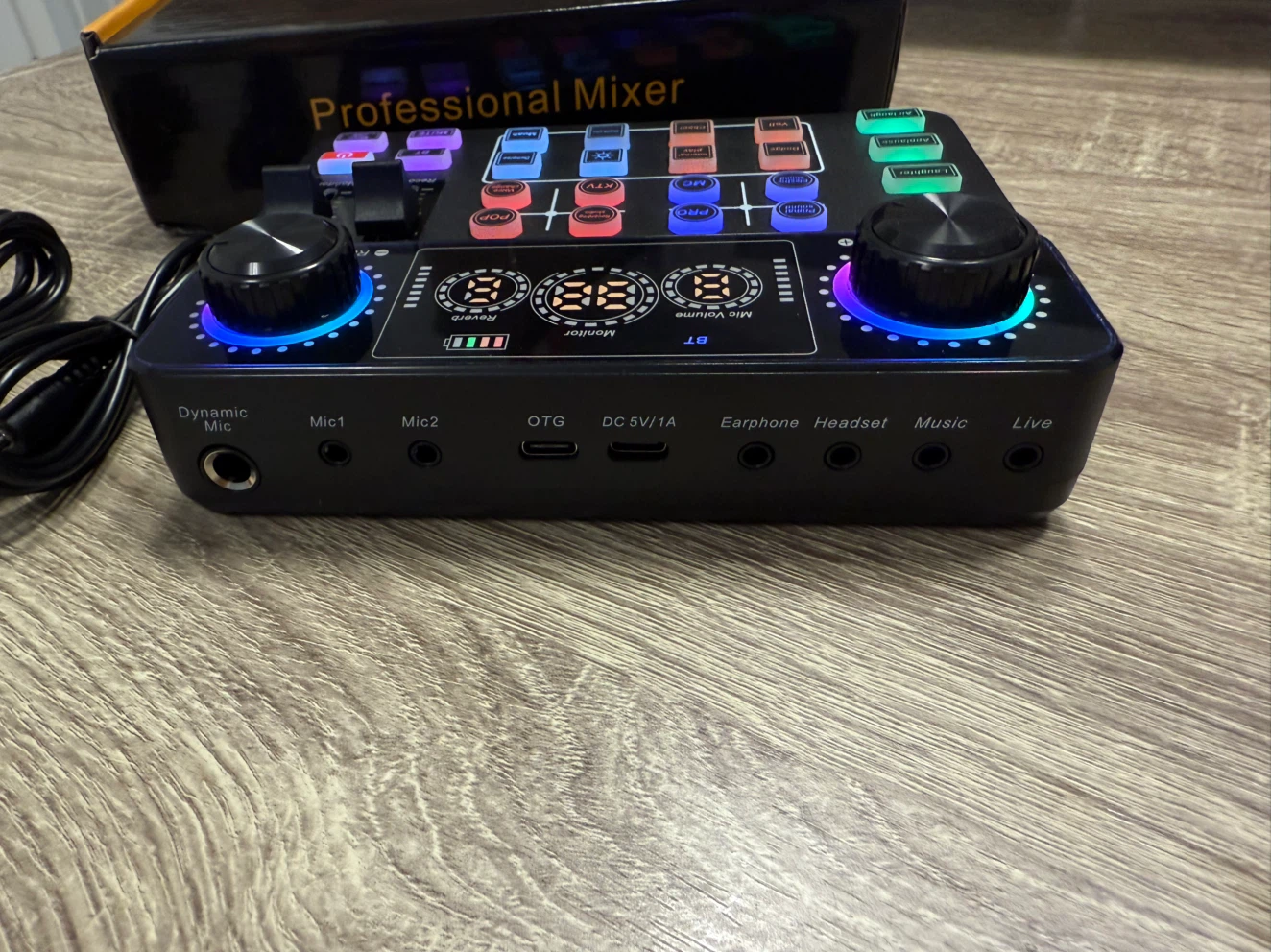 Professional Mixer Sound Card - photo 3