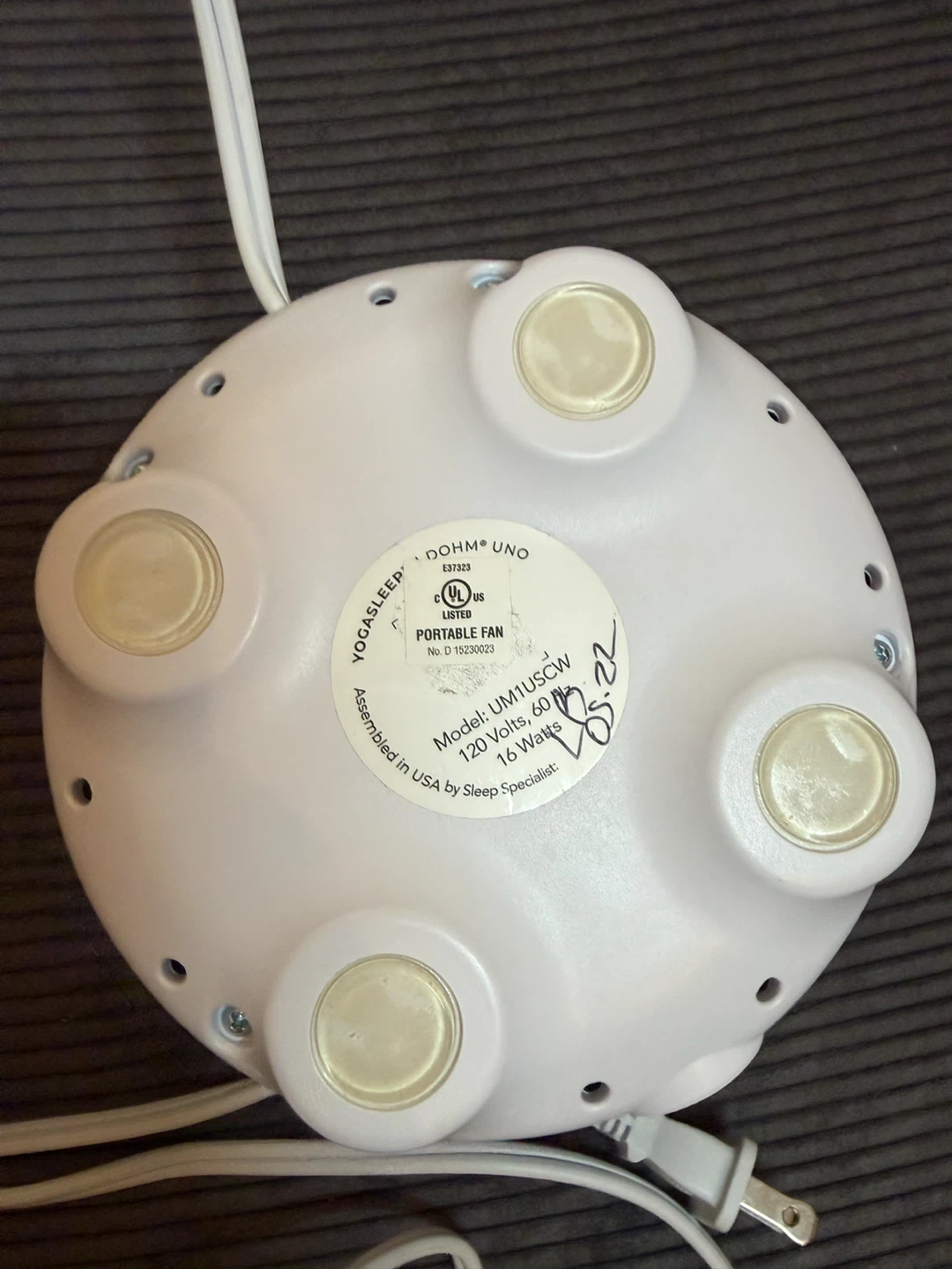 Yogasleep White Noise Machine for Baby & Adults Sleep - photo 2