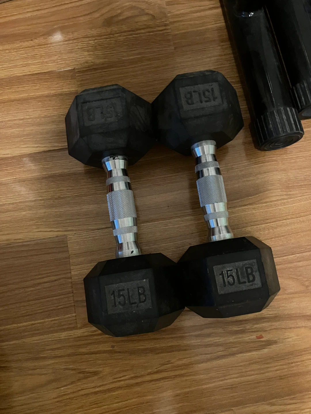 15lb Hex Dumbbell Set