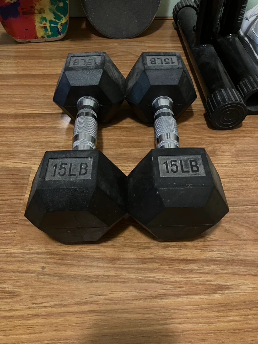 15lb Hex Dumbbell Set - photo 2