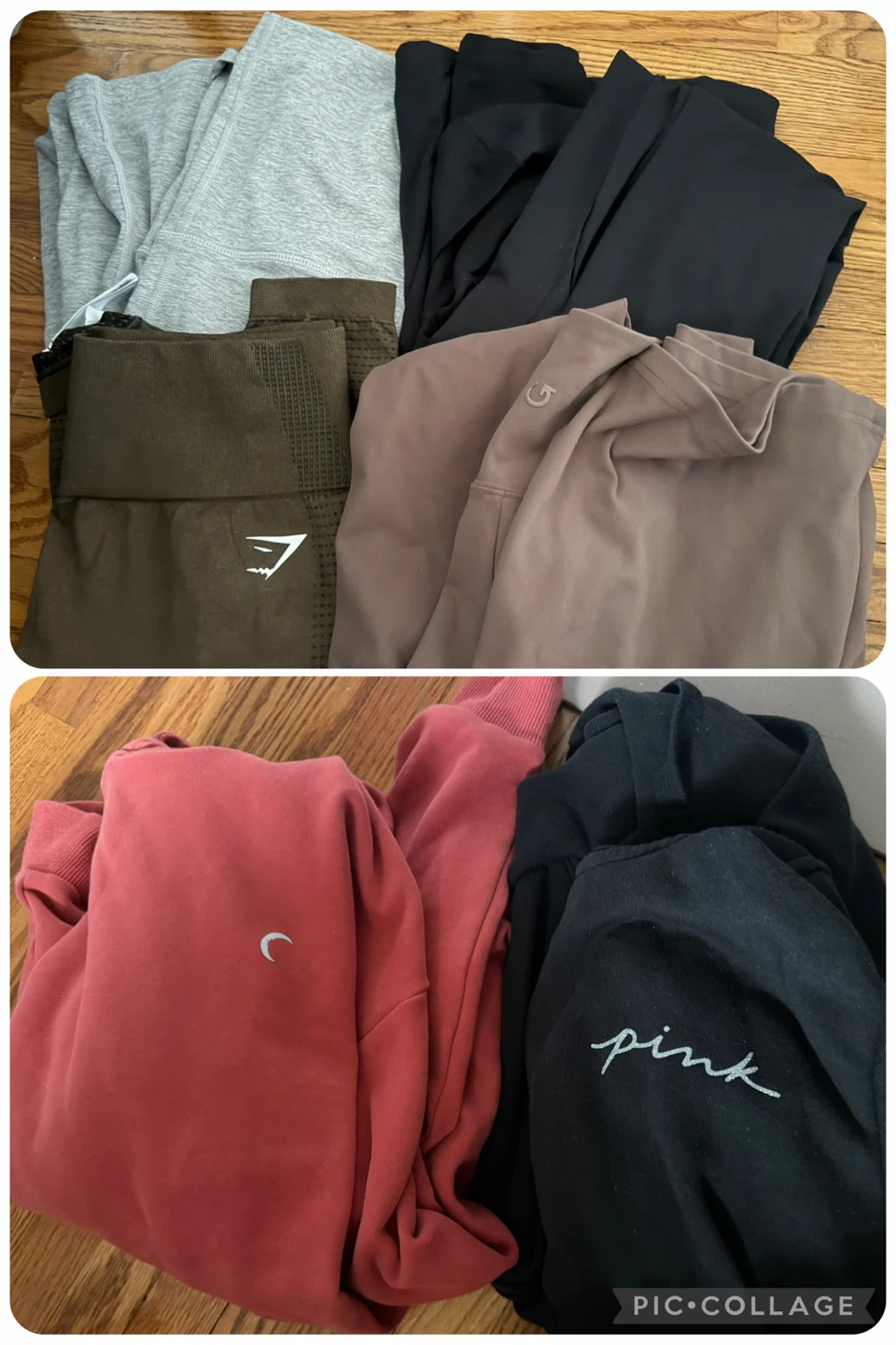 size medium activewear bundle high end