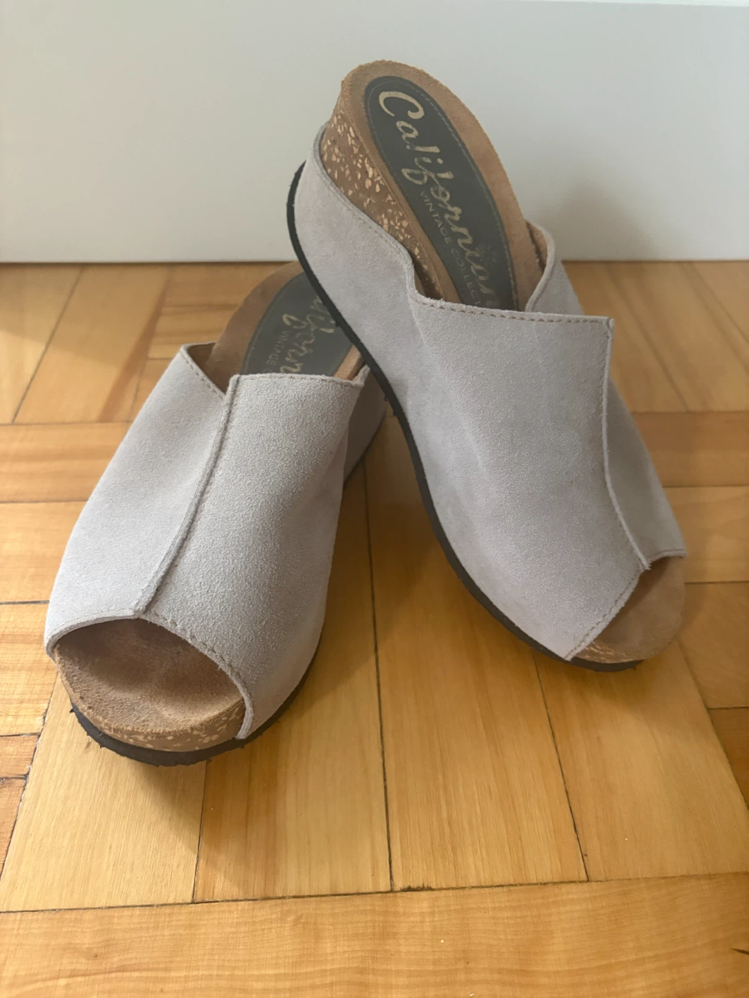 Californians Suede Slip-on Mule W8