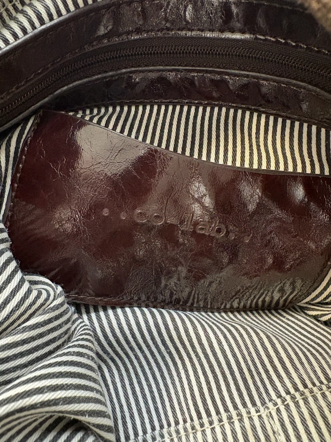 Co-lab Vintage “Gaby” Pleated Hobo Shoulder Bag - photo 4