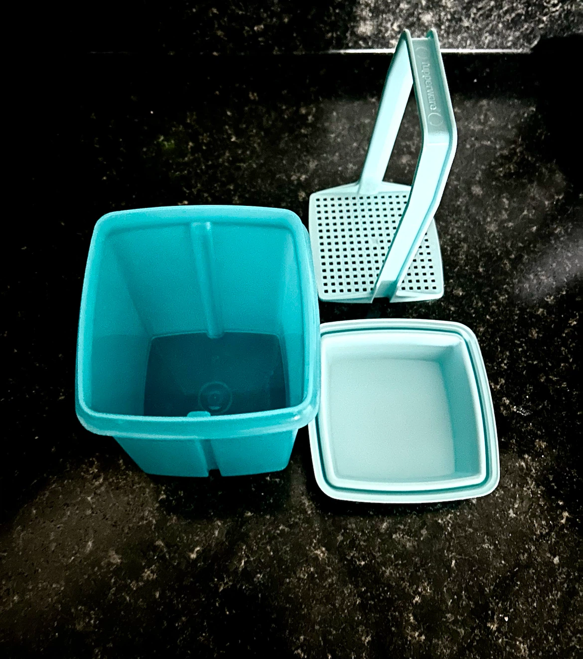 Tupperware Pick-A-Deli Pickle/Olive Container - photo 2