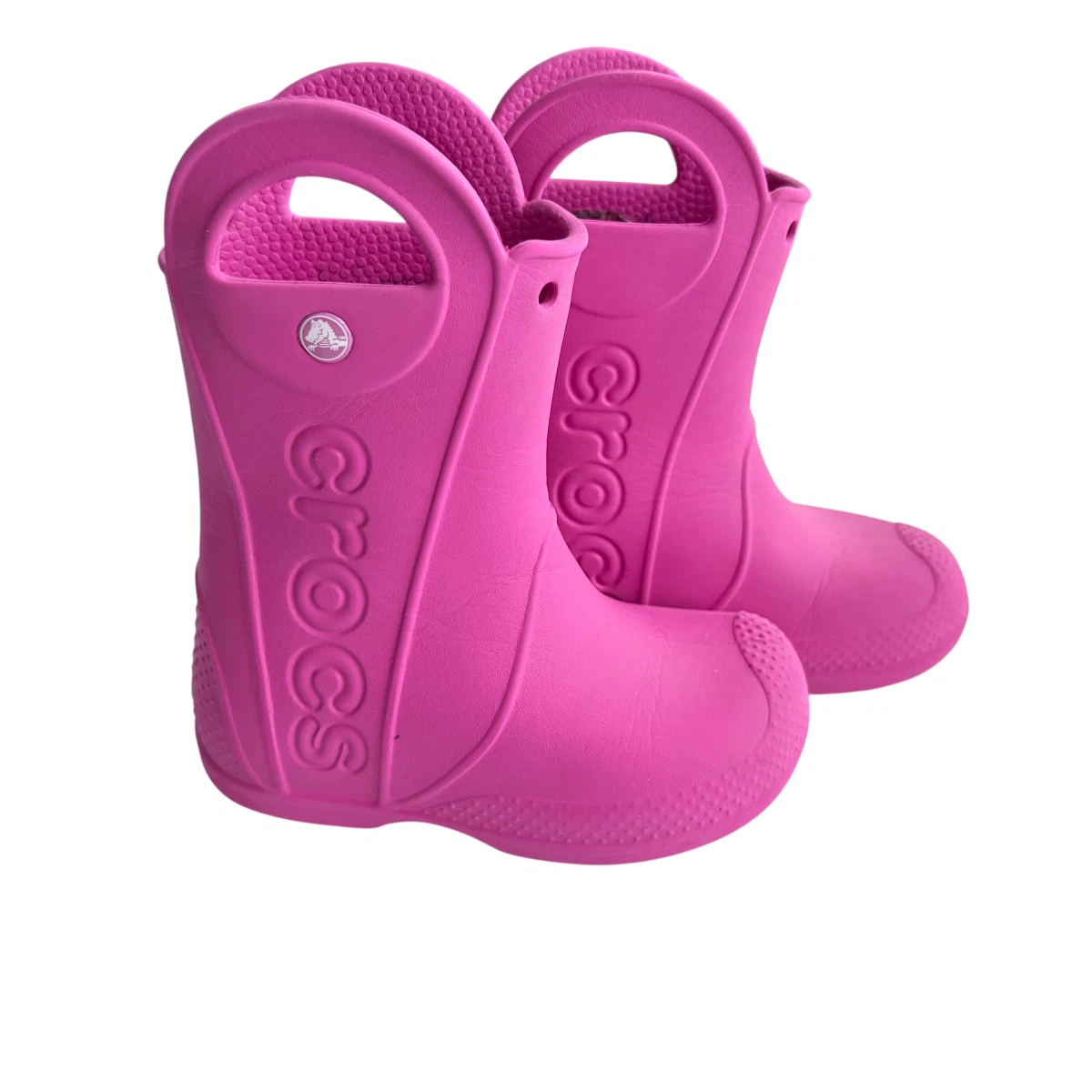 Pink Crocs Handle It Rain Boots