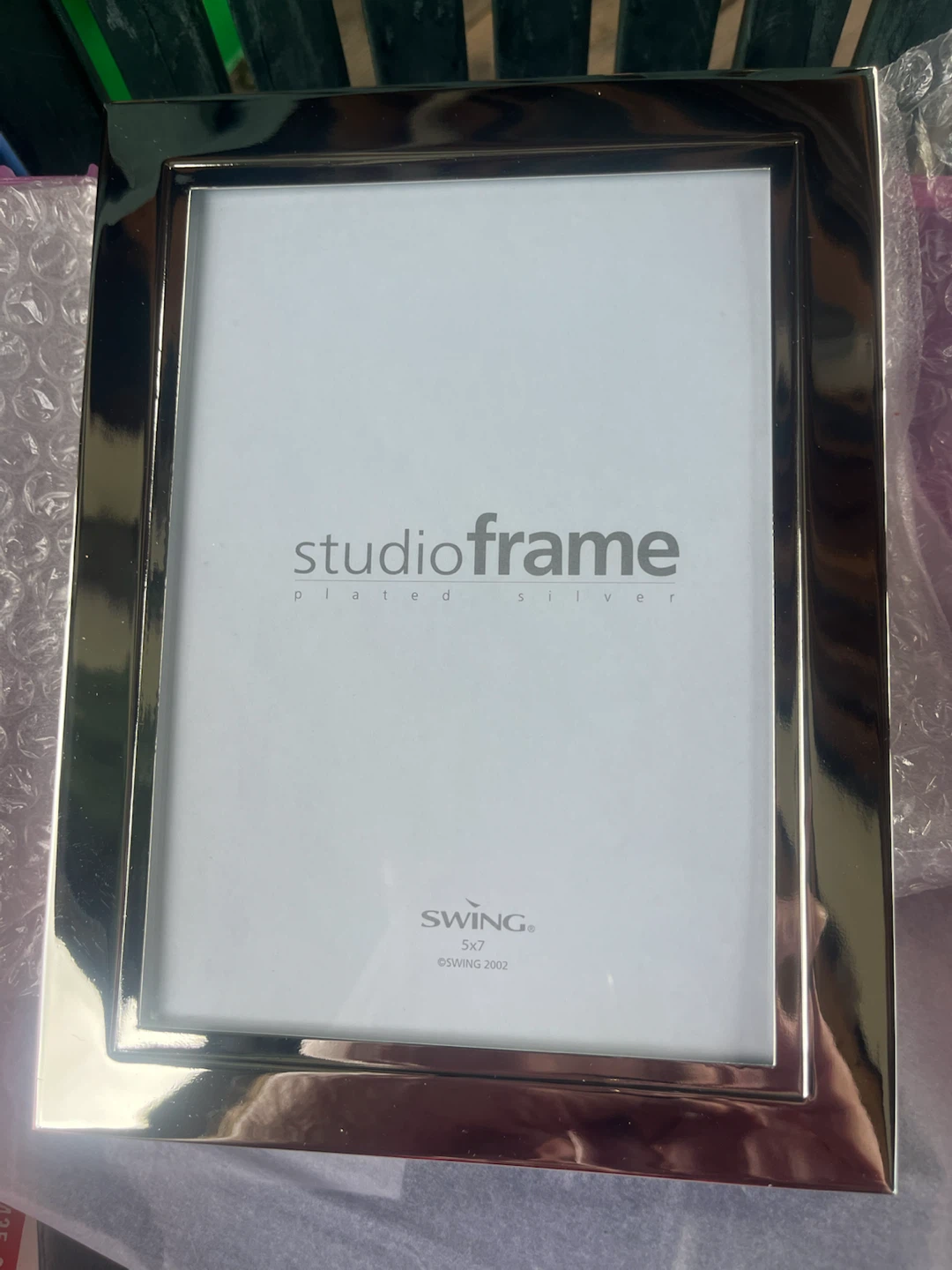 Studio Frame 5x7 Photo Frame - Silver Plated