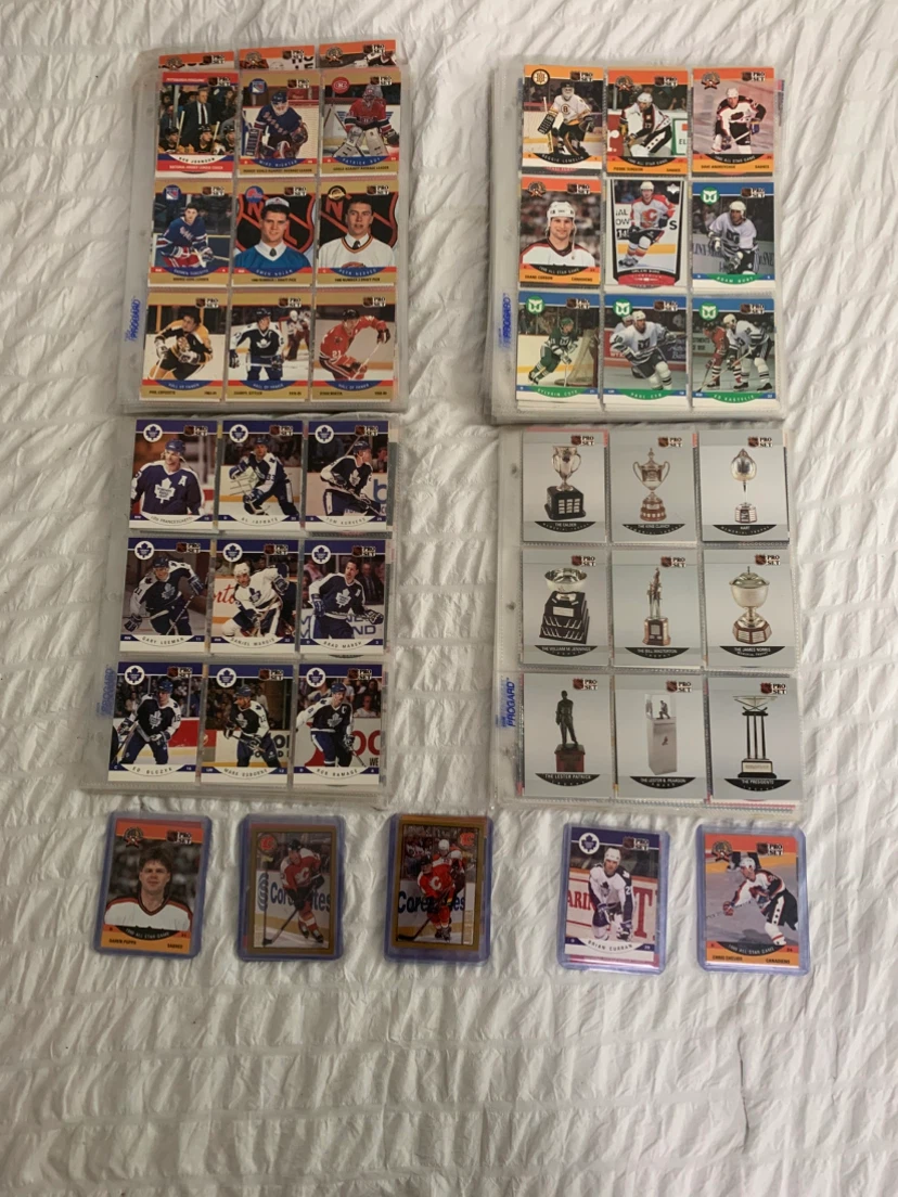 Pro Set Hockey Cards Collection
