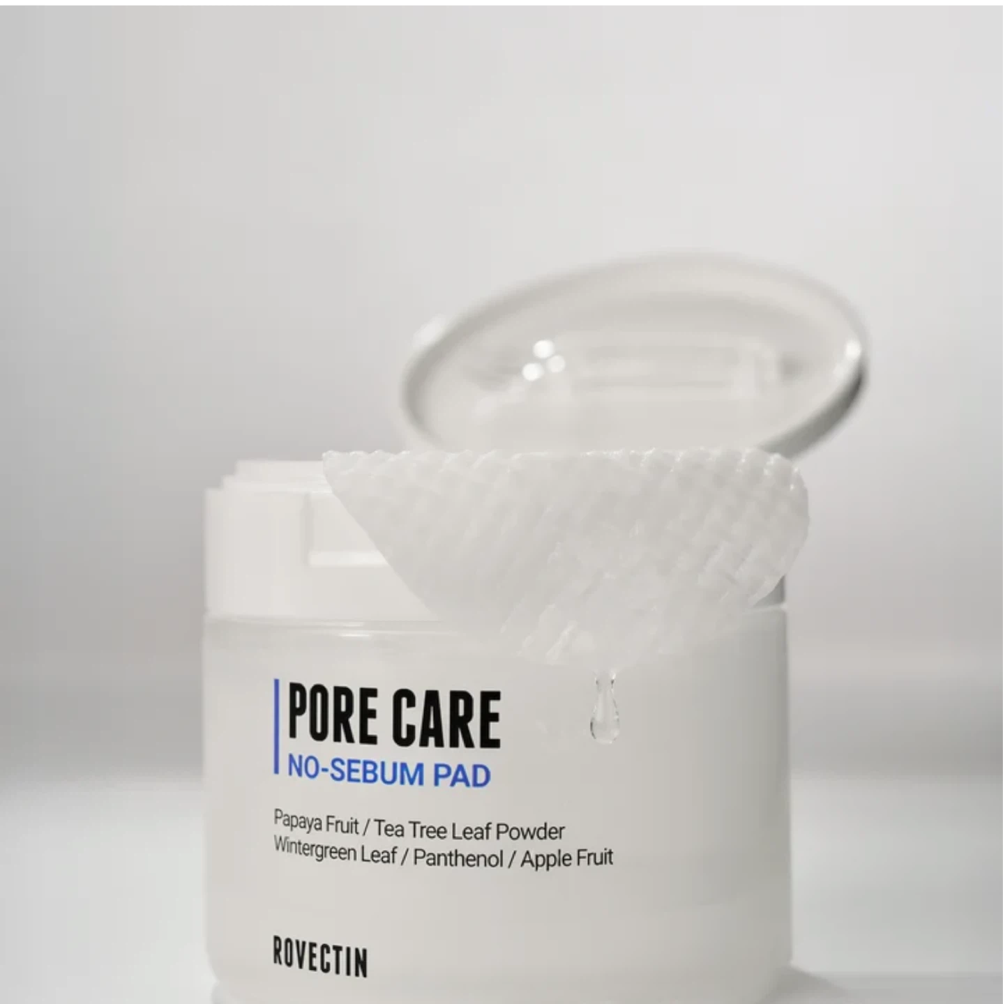 Korean skincare ROVECTIN Pore Care No-Sebum Pad - photo 4