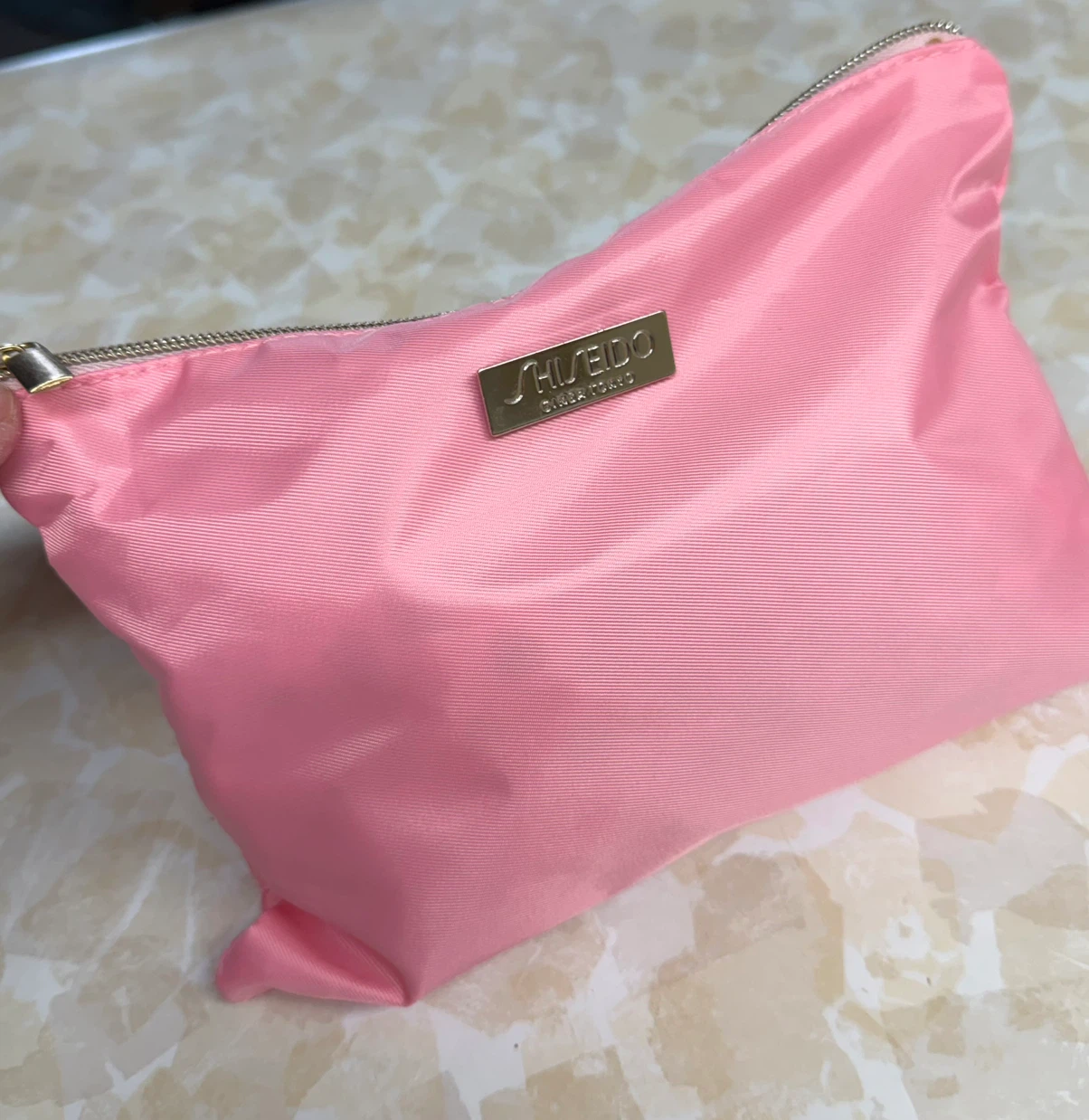 Shiseido Pink Umbrella and Pouch Set