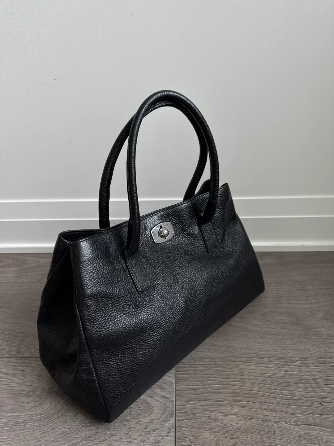 Furla Black Leather Tote Bag - photo 3