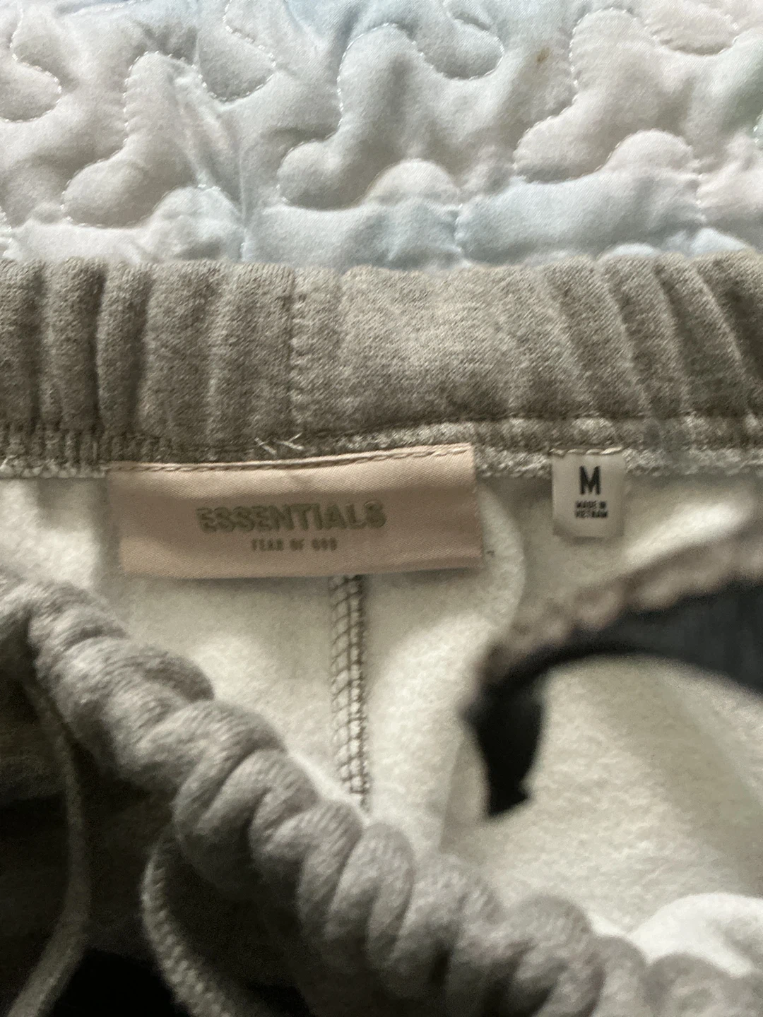 Essentials Fear of God Grey Sweatpants - photo 4