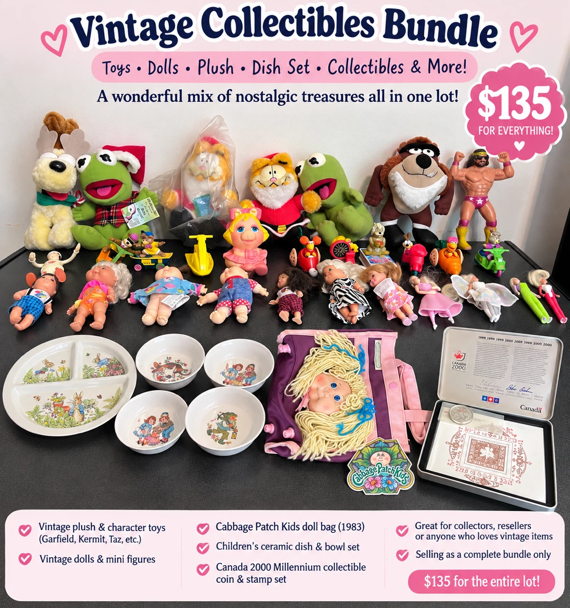 Amazing vintage collectible bundle-selling EVERYTHING together!