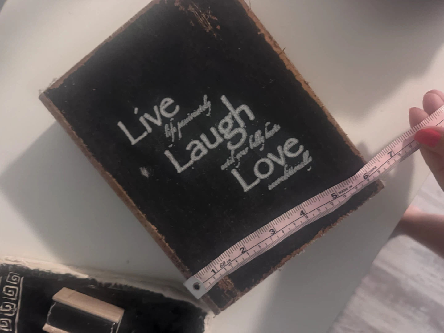 Live Laugh Love Wood Decorative Sign - photo 2