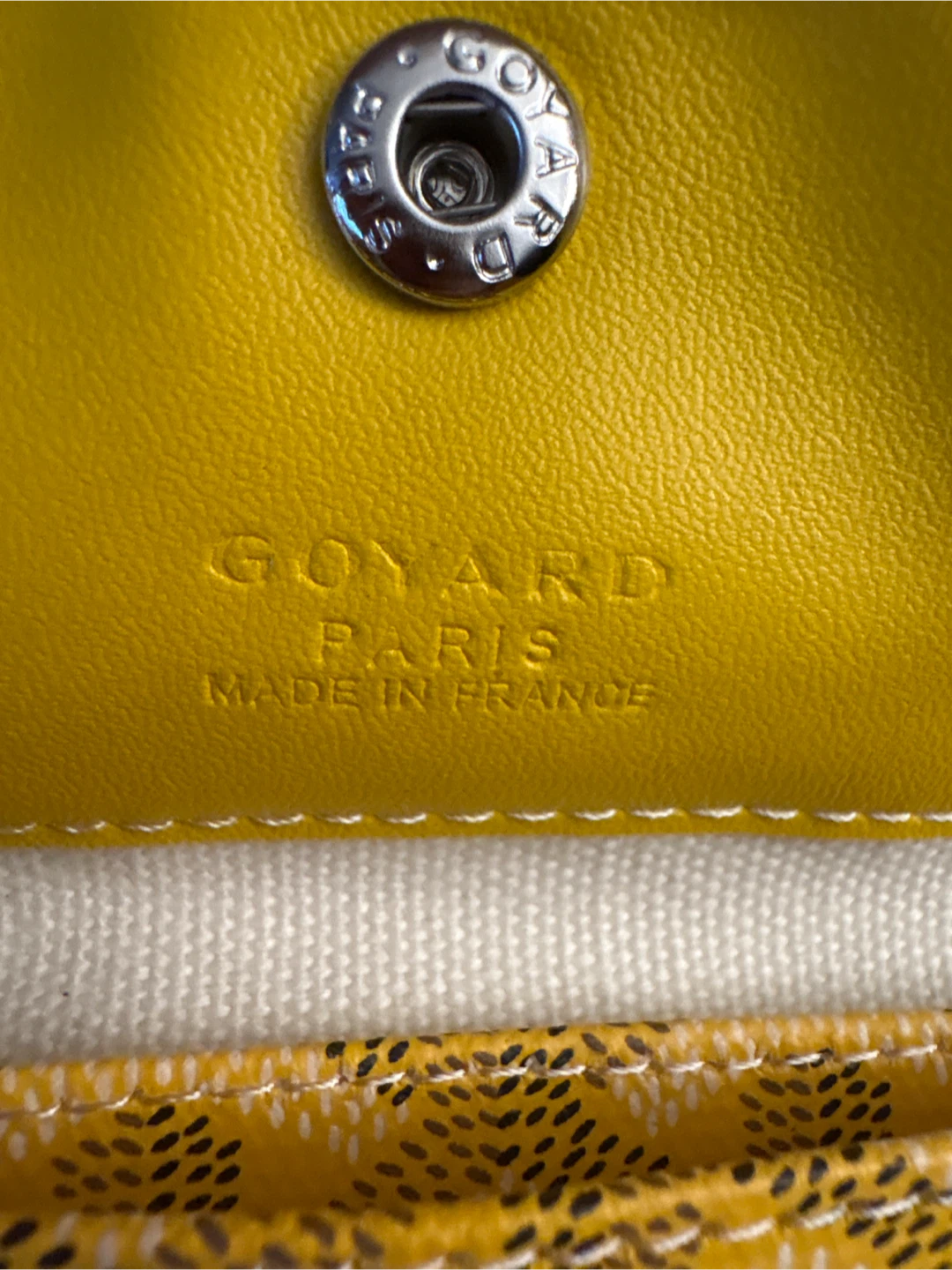 New Goyard Yellow Monogram Tote Bag - photo 4