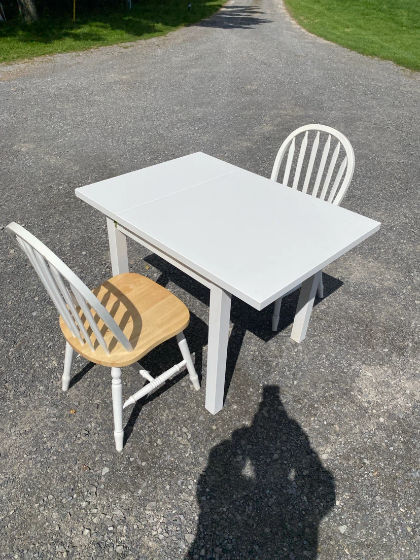 IKEA NORDVIKEN / SKOGSTA Dining Table Set (CAN DELIVER)