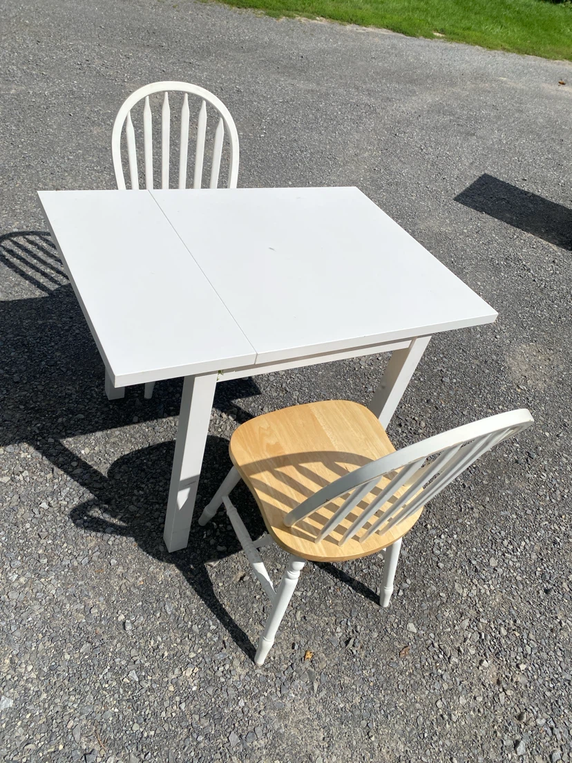 IKEA NORDVIKEN / SKOGSTA Dining Table Set (CAN DELIVER) - photo 2