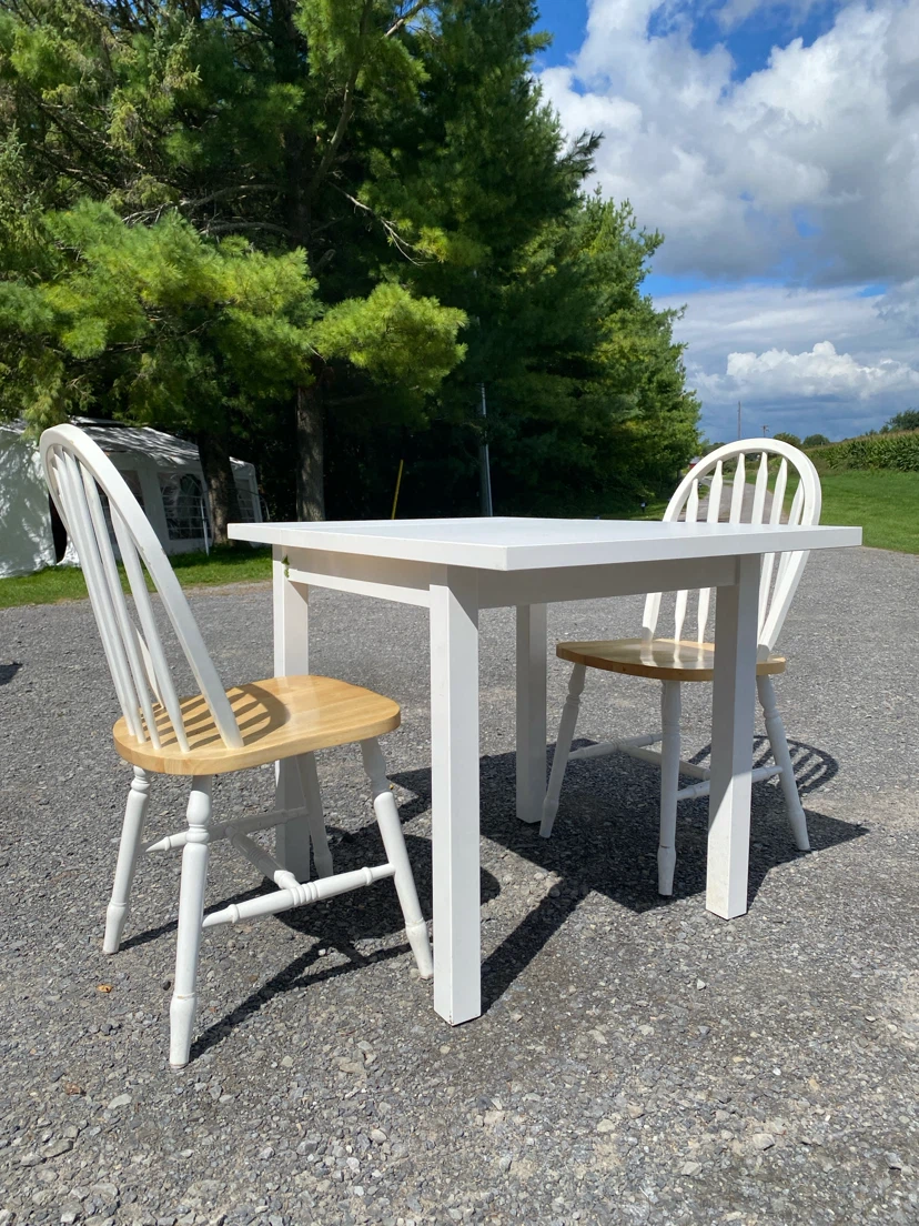 IKEA NORDVIKEN / SKOGSTA Dining Table Set (CAN DELIVER) - photo 5