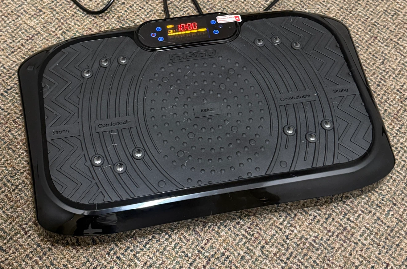 Vibration Plate Exercise Machine w/ Remote & Resistance Bands