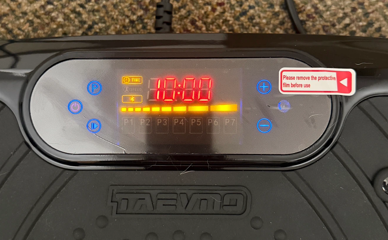 Vibration Plate Exercise Machine w/ Remote & Resistance Bands - photo 4