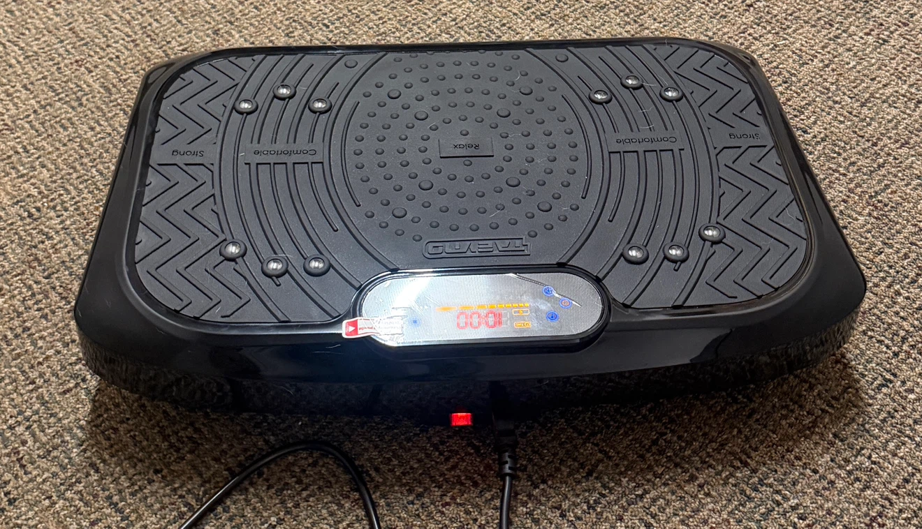 Vibration Plate Exercise Machine w/ Remote & Resistance Bands - photo 5