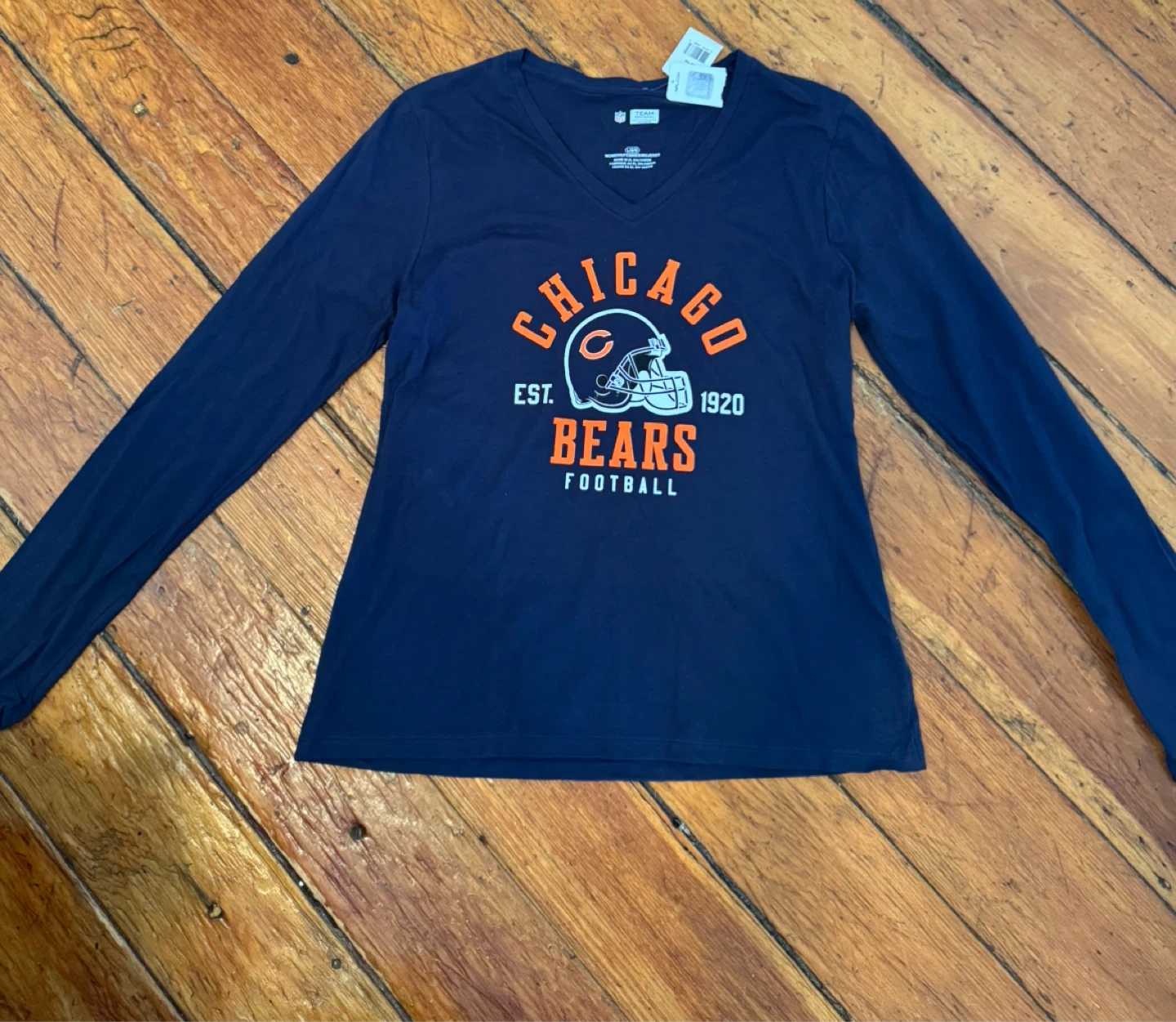 NFL Chicago Bears Long Sleeve T-Shirt Womens L/G