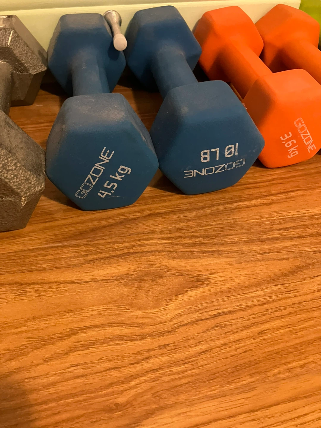 10 lb dumbbells set