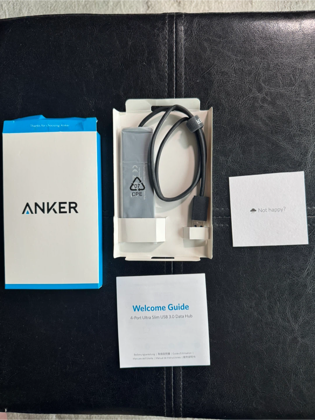 4-Port USB 3.0 Data Hub