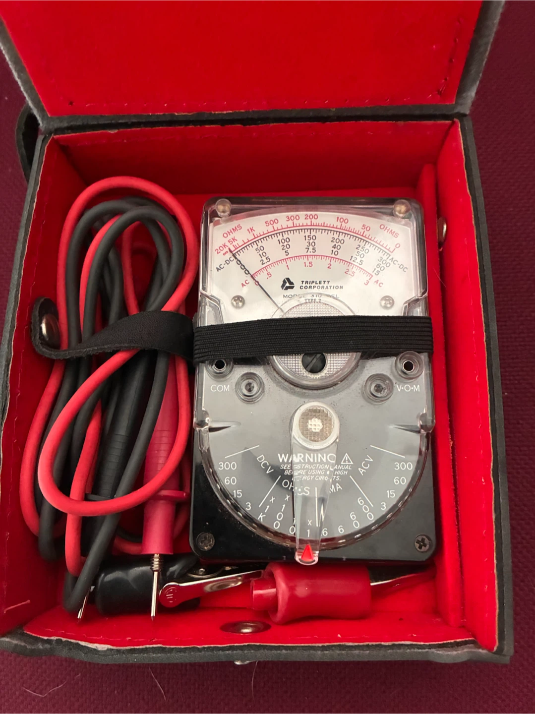 Triplett 310-TEL Analog Multimeter