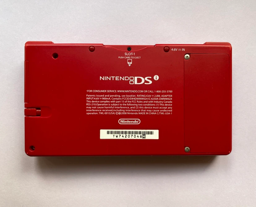 Nintendo DSi Red Console & Charger - photo 2