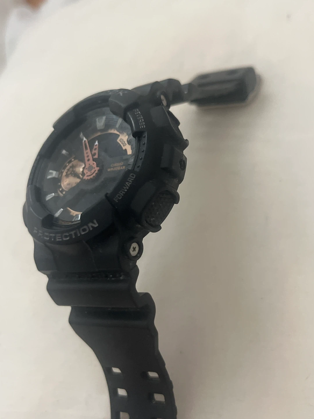 Casio G-Shock Black and Rose Gold Watch - photo 3