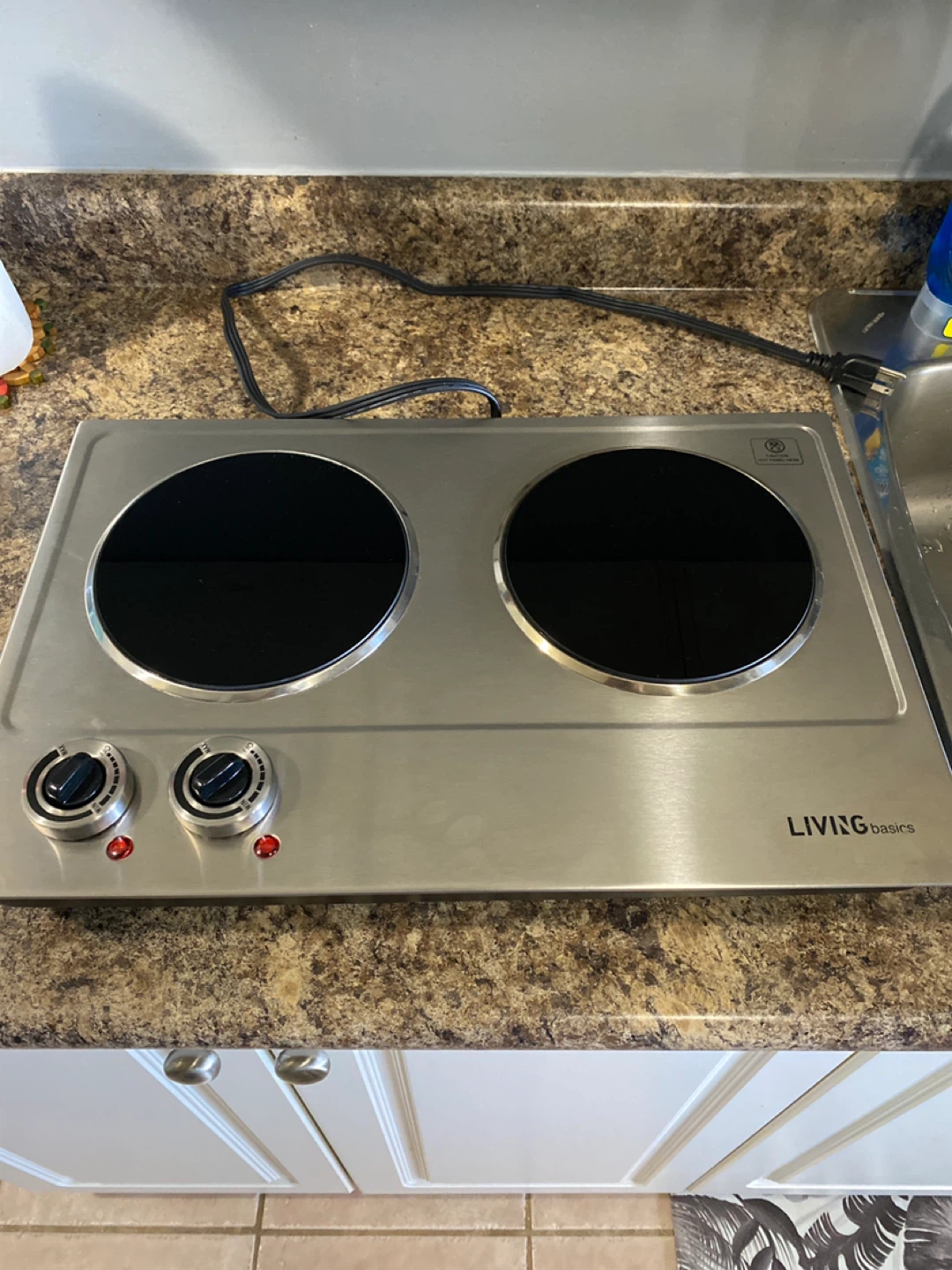 Electric Double Hotplate