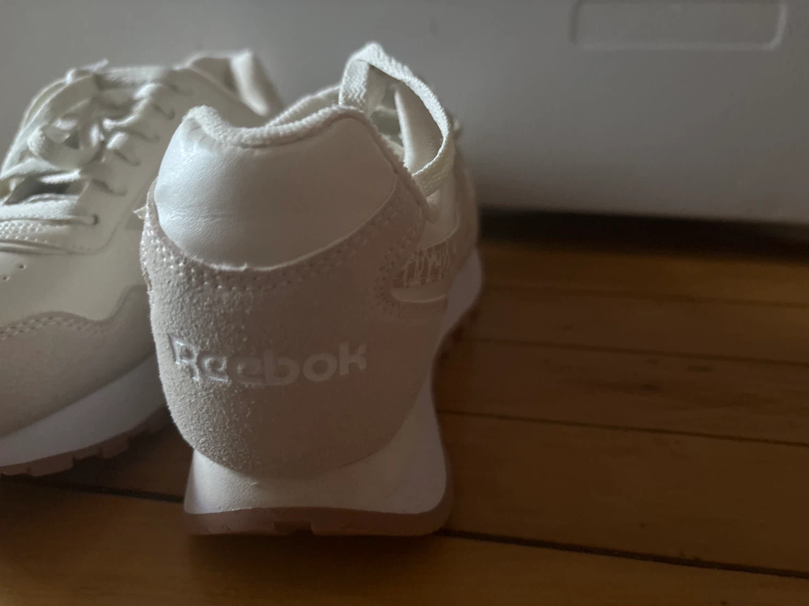 Reebok Women's Cream Leopard Print Sneakers - photo 4
