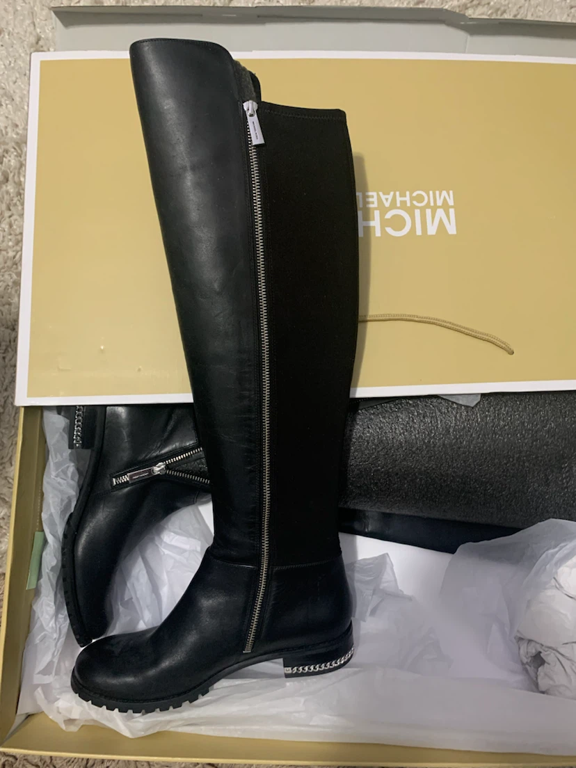 Michael Kors Black Leather Boots - photo 3