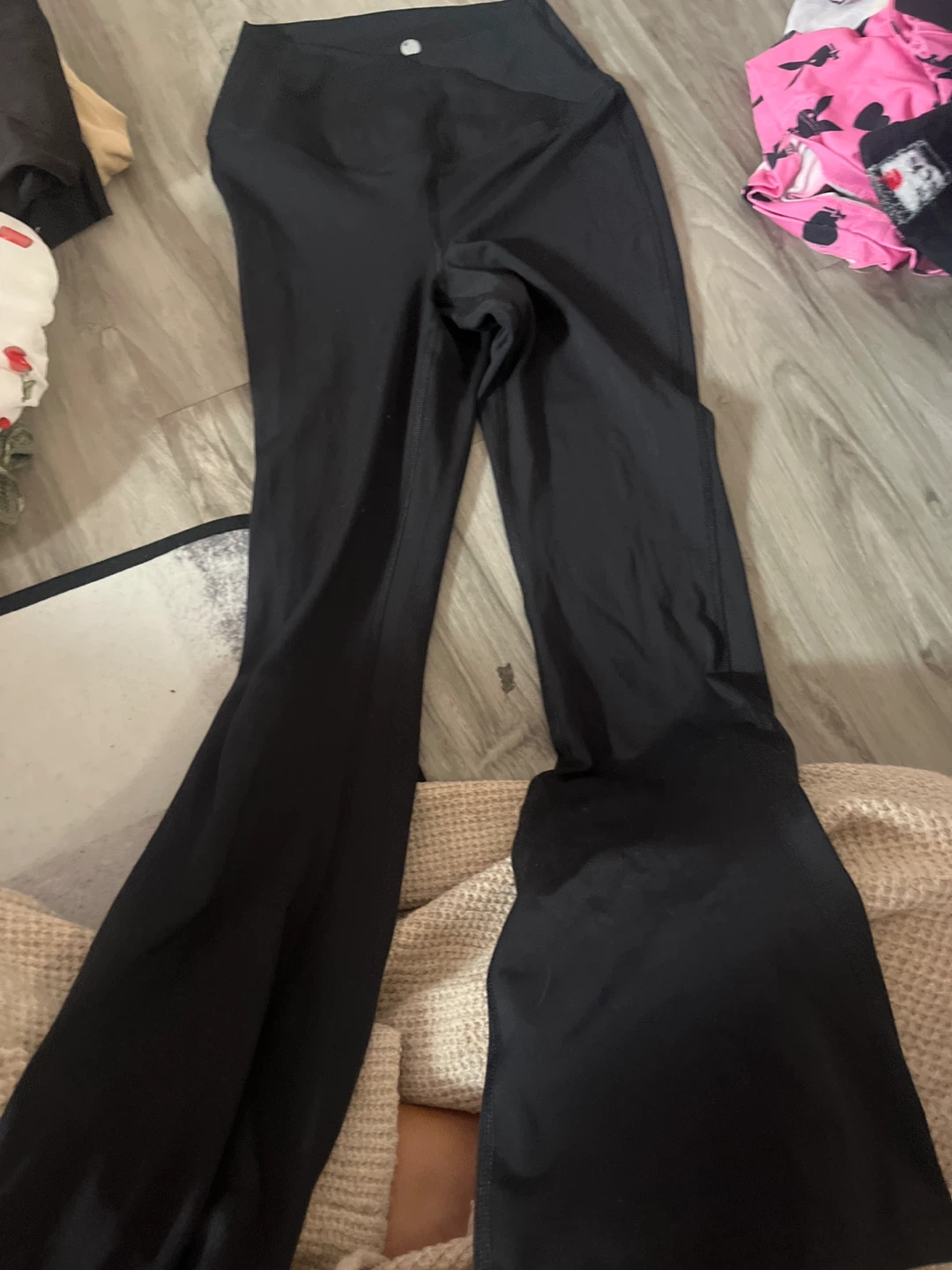 Black Flare Leggings