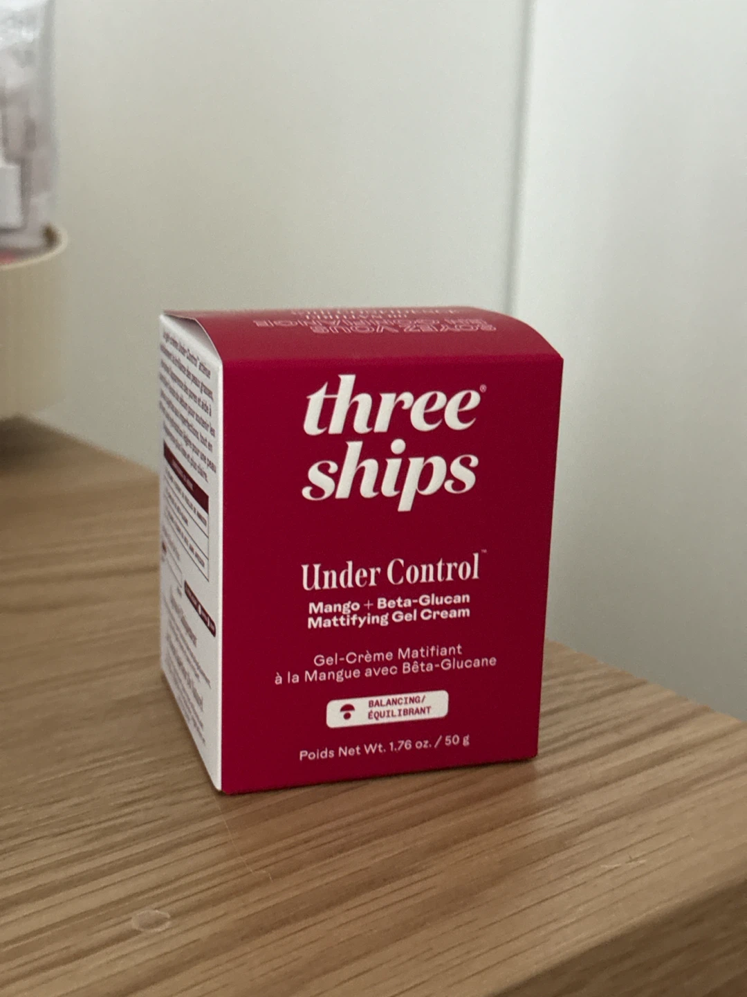 Three Ships Under Control Mattifying Gel Cream